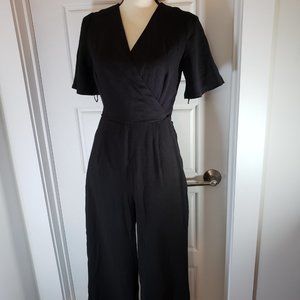 Showpo Black Capri Jumpsuit